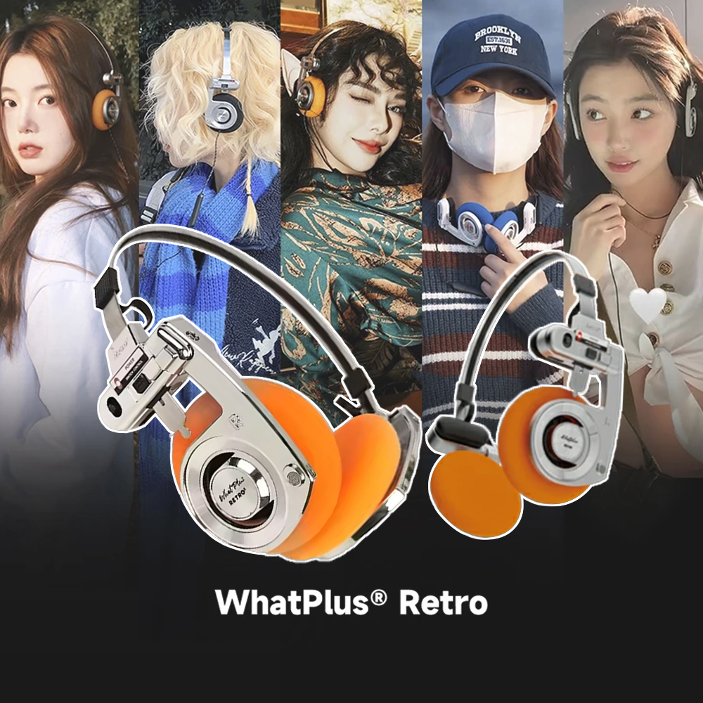 Retro Gaming Mobile - 2026 WhatPlus RETRO R3 Bluetooth Earphones