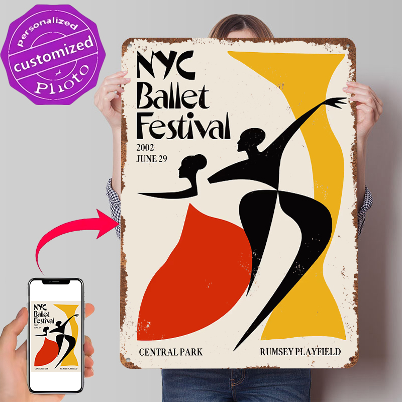 Retro Gaming Festival - NYC Ballet Festival Metal Poster Wall