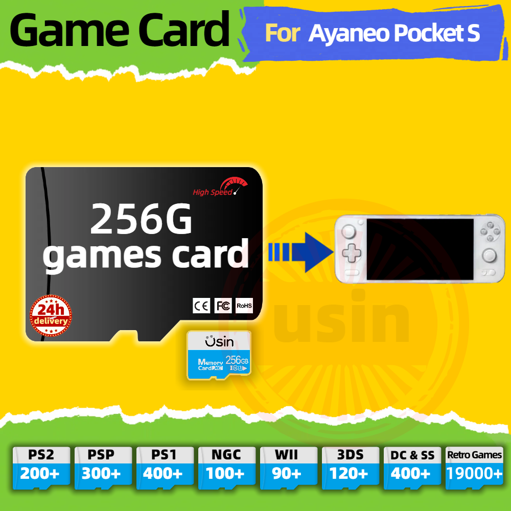 Retro Gaming Devices - Game Card For Ayaneo Pocket S