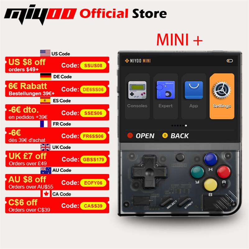 Retro Gaming Devices - MIYOO Mini Plus Portable Retro Handheld
