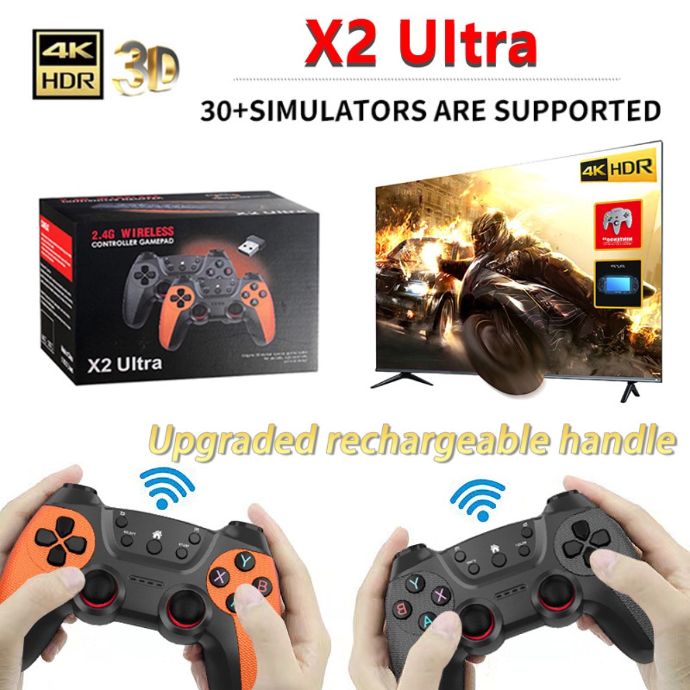Retro Gaming Mobile - X2 Ultra Retro Game Stick 4K,