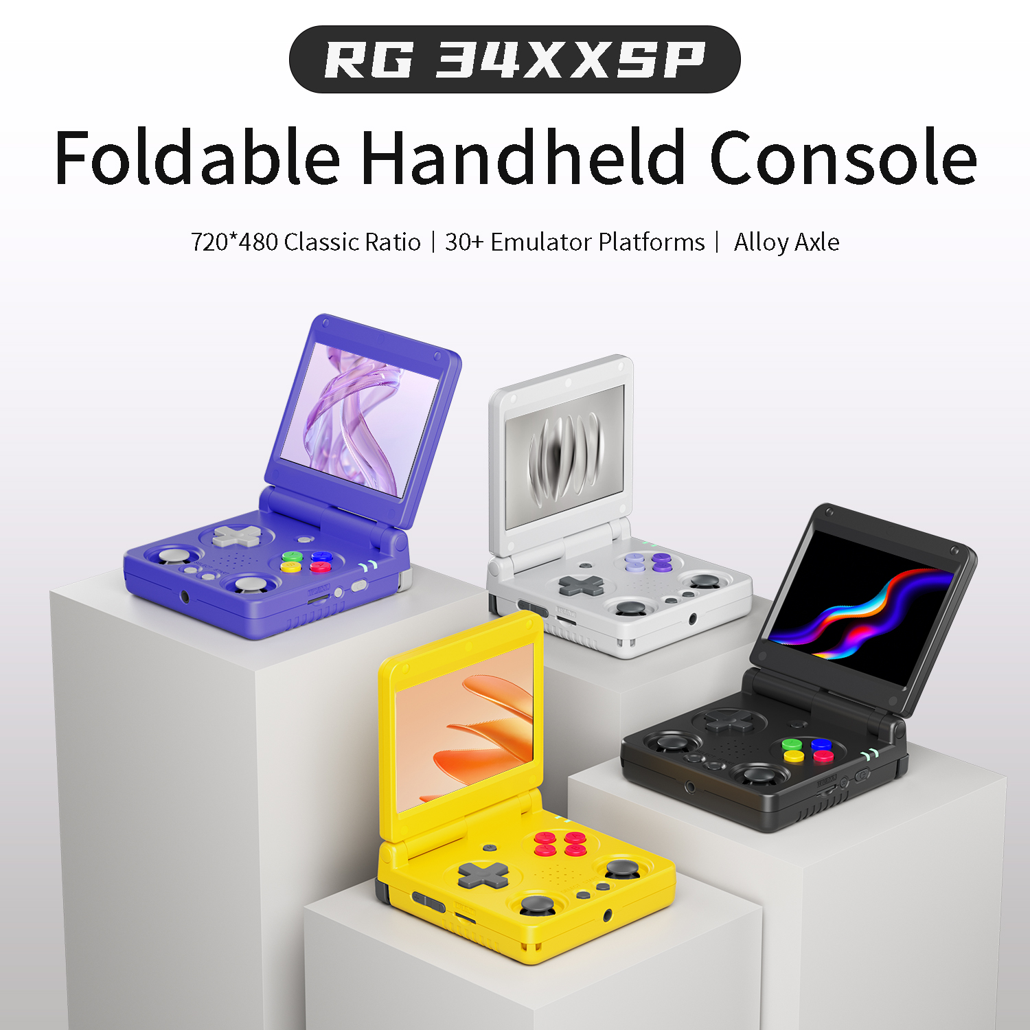 Anbernic RG34XXSP RG35XXSP Fli - Retro Gaming Mobile incelemesi ve fiyatı