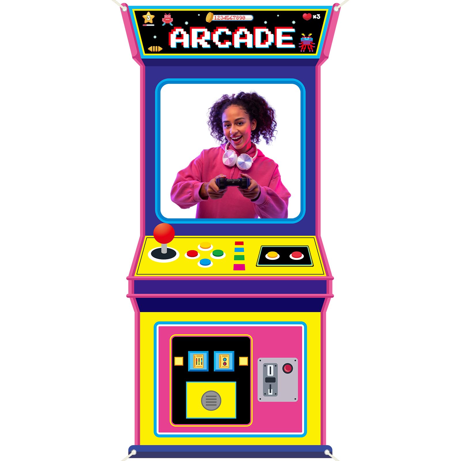 Retro Video Gaming Fabric Arca - Background Retro Gaming incelemesi ve fiyatı