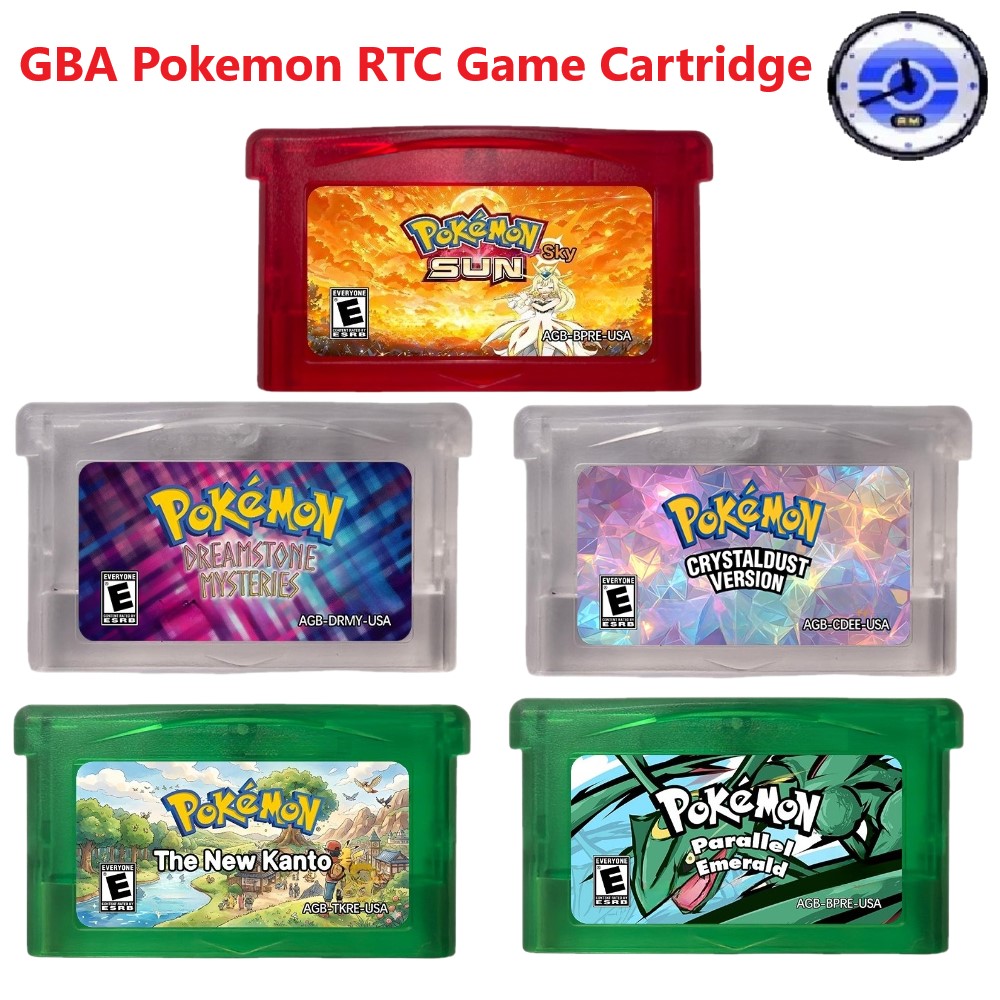 GBA RTC Pokemon Dreamstone Mys - Rom Cartridge Flash incelemesi ve fiyatı
