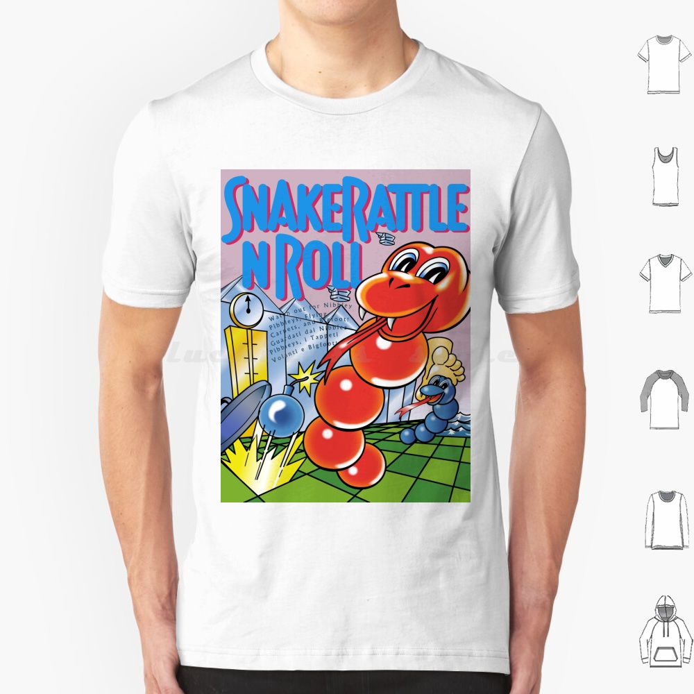 Snake Rattle N Roll T Shirt Bi - Retro Gaming Gamestop incelemesi ve fiyatı