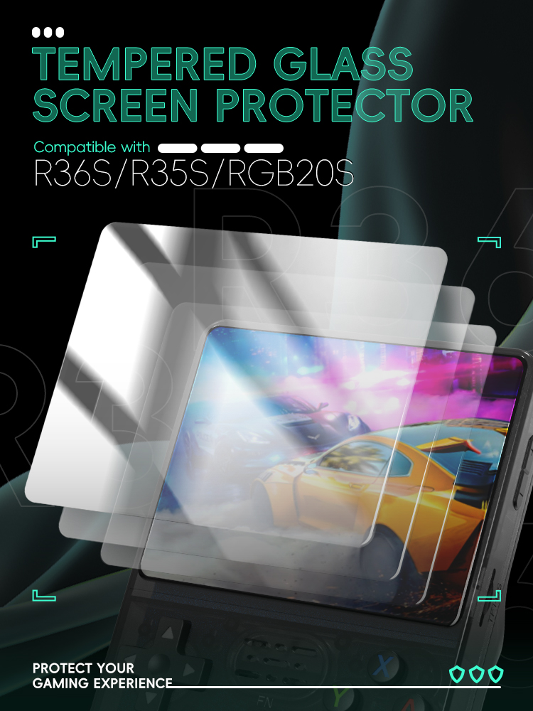 DATA FROG R36S Screen Protecto - Console Retro Gaming Portable incelemesi ve fiyatı