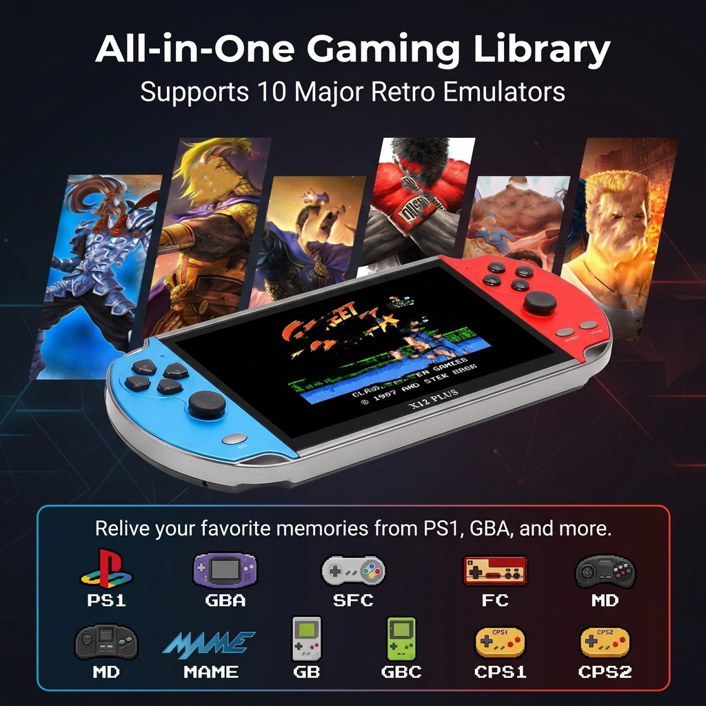 Lightweight X12 Retro Video Ga - Retro Gaming Devices incelemesi ve fiyatı
