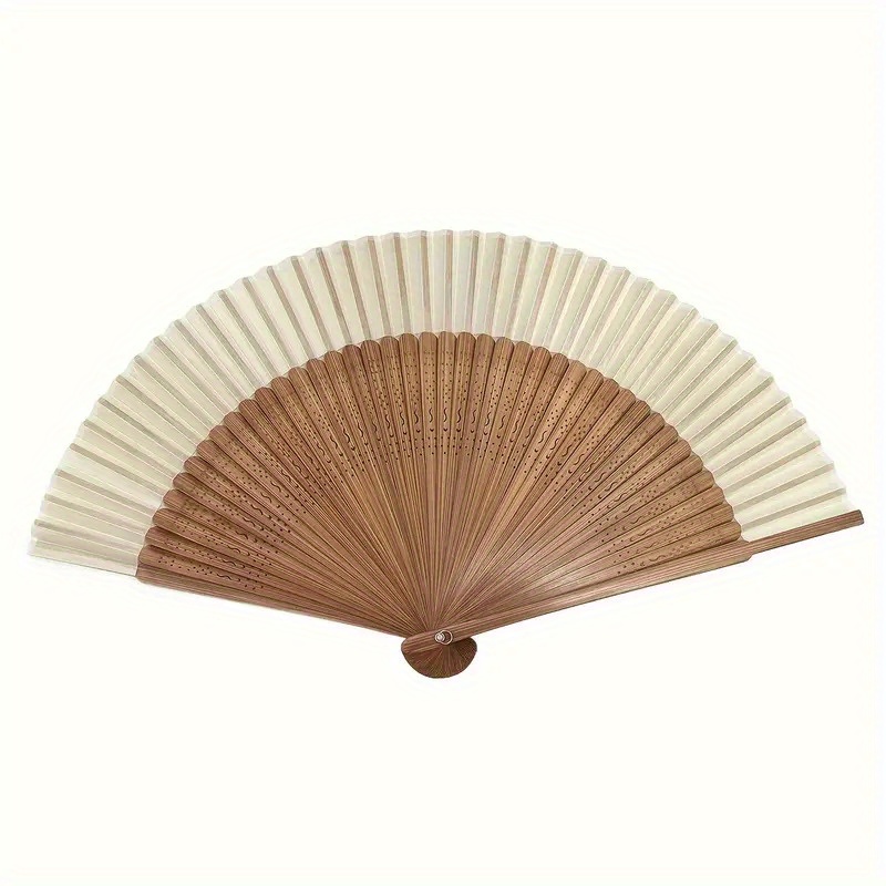 1pc Retro Bamboo Folding Fan,  - Console Retro Gaming Portable incelemesi ve fiyatı