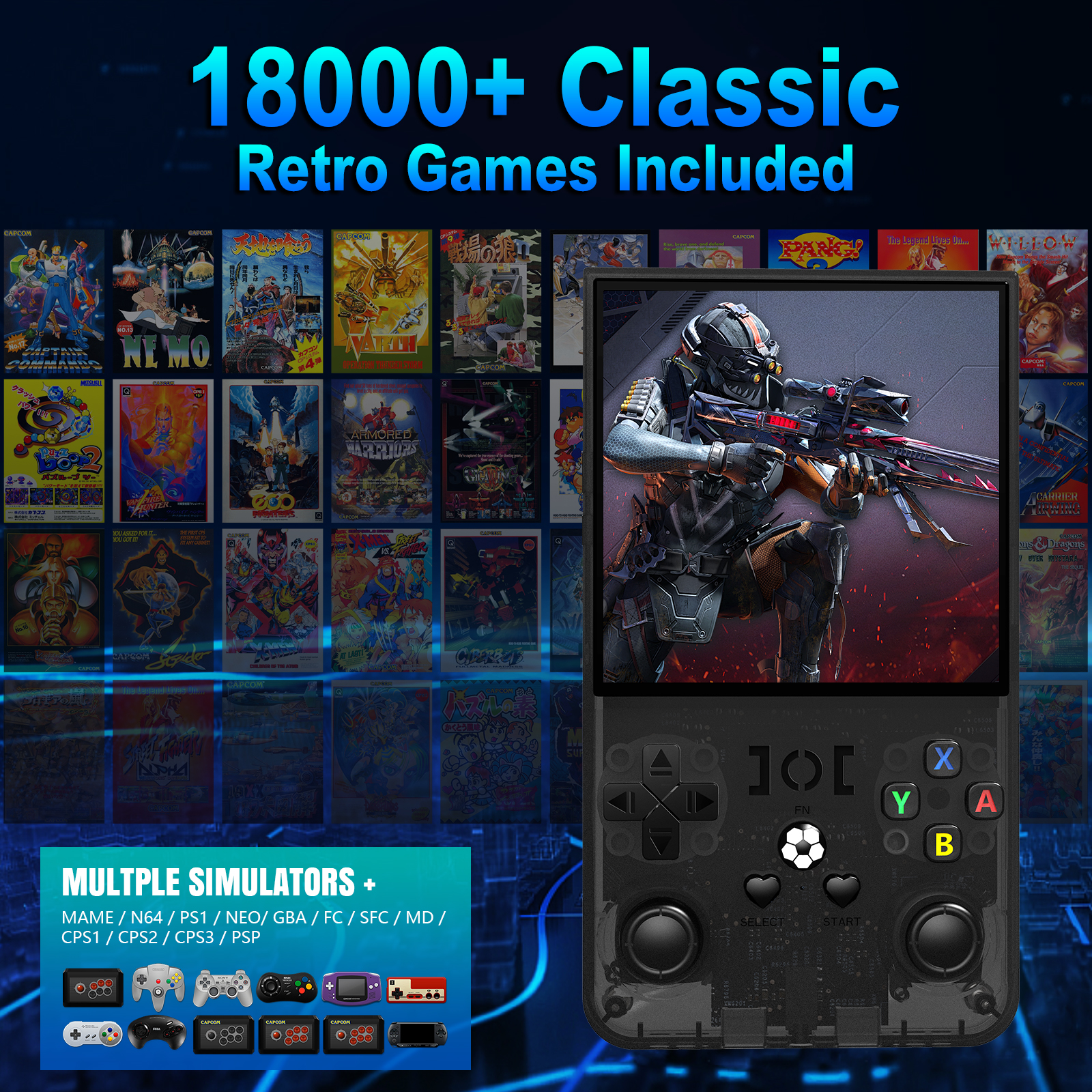 Open Source R36MAX Portable Vi - Retro Gaming Mobile incelemesi ve fiyatı