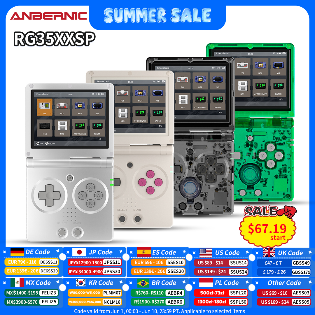 Anbernic RG35XXSP Retro Flip H - Retro Gaming Mobile incelemesi ve fiyatı