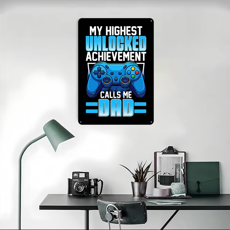 Gaming Dad Achievement Tin Pos - Retro Gaming Achievements incelemesi ve fiyatı