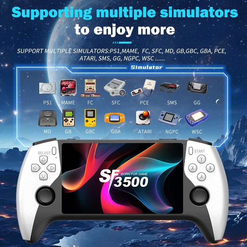 SF3500 Retro Handheld Game Con - Retro Gaming Devices incelemesi ve fiyatı