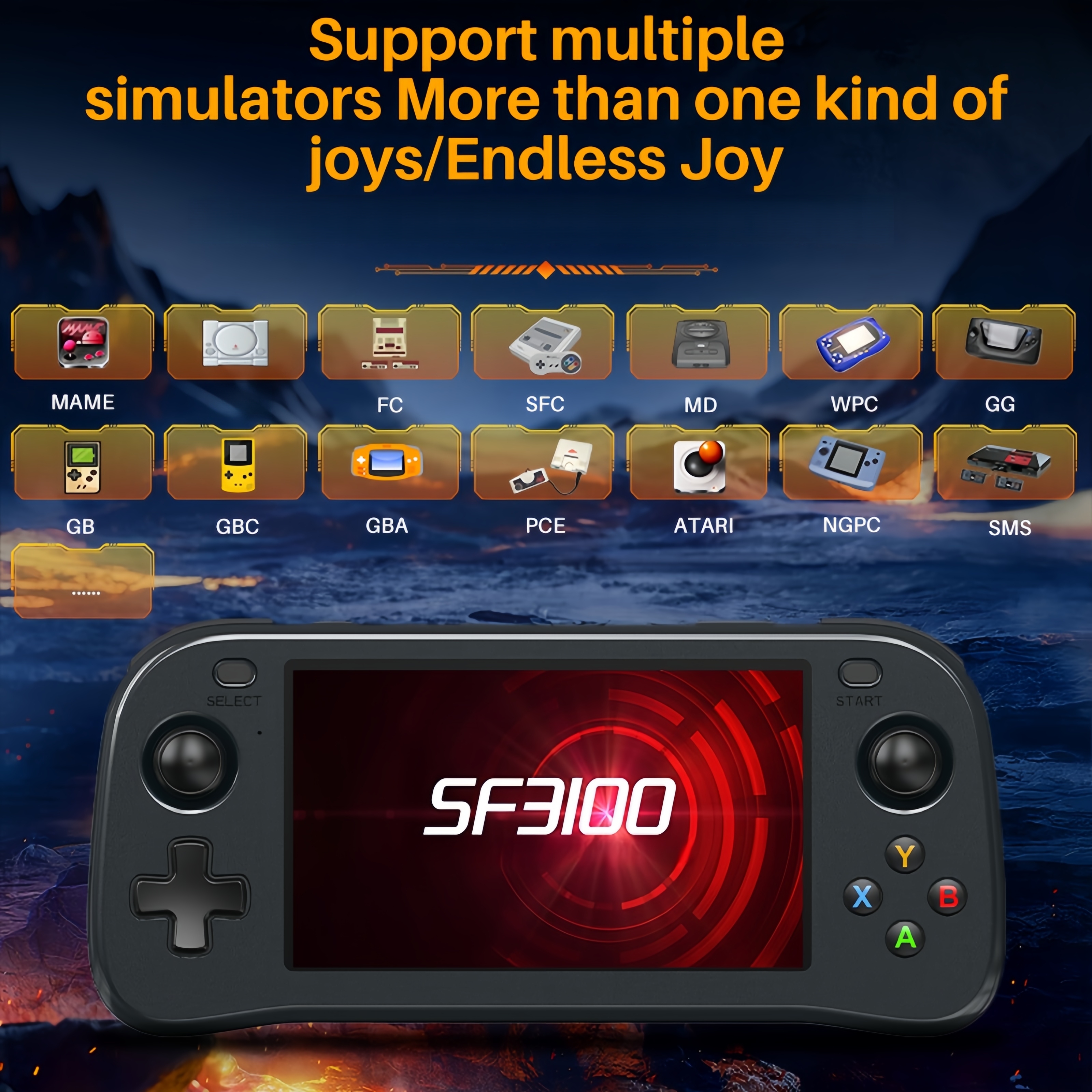 SF3100 Portable Handheld Game  - Retro Gaming Devices incelemesi ve fiyatı
