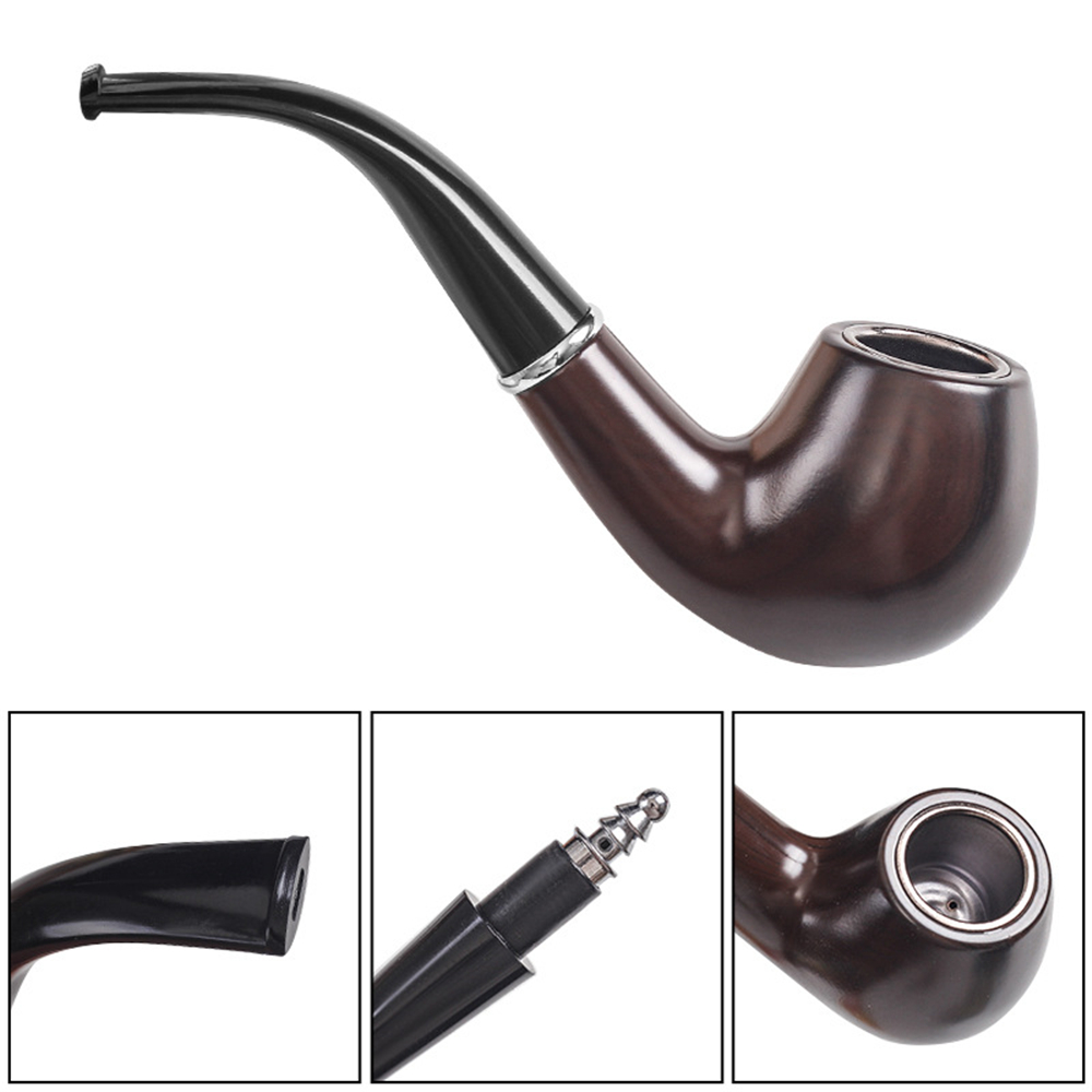 Retro Resin Ebony Smoking Pipe - Console Retro Gaming Portable incelemesi ve fiyatı