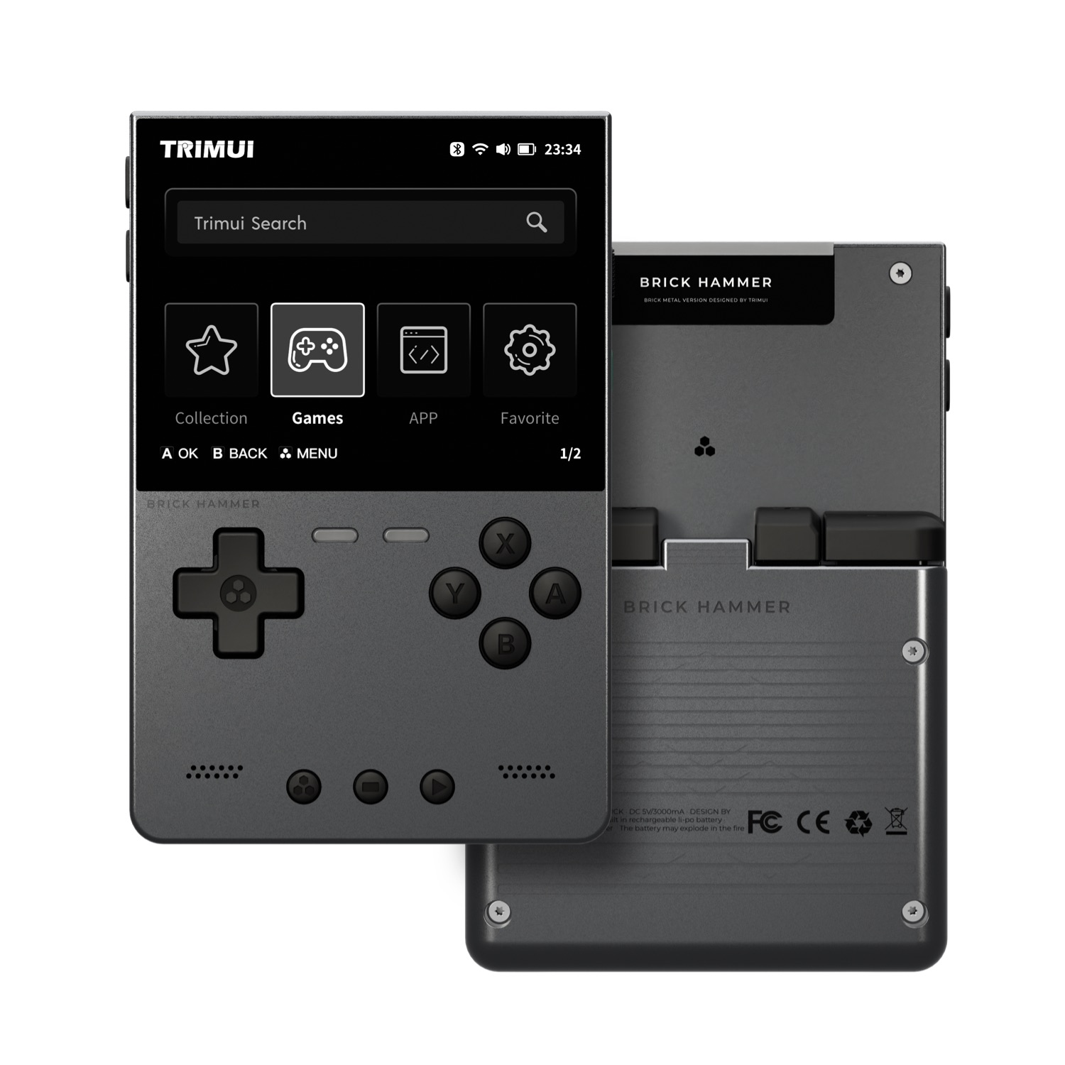 TRIMUI BRICK HAMMER Retro Hand - Retro Gaming Mobile incelemesi ve fiyatı