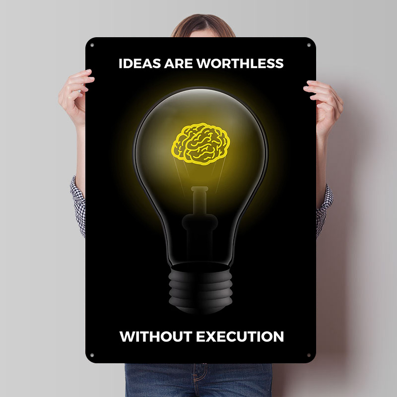 Ideas Tinplate Poster Custom W - Retro Gaming Ideas incelemesi ve fiyatı