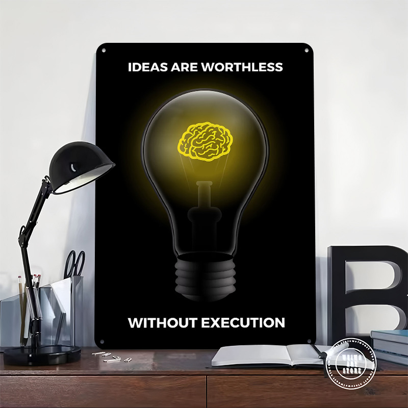 Ideas Tinplate Poster Custom W - Retro Gaming Ideas incelemesi ve fiyatı