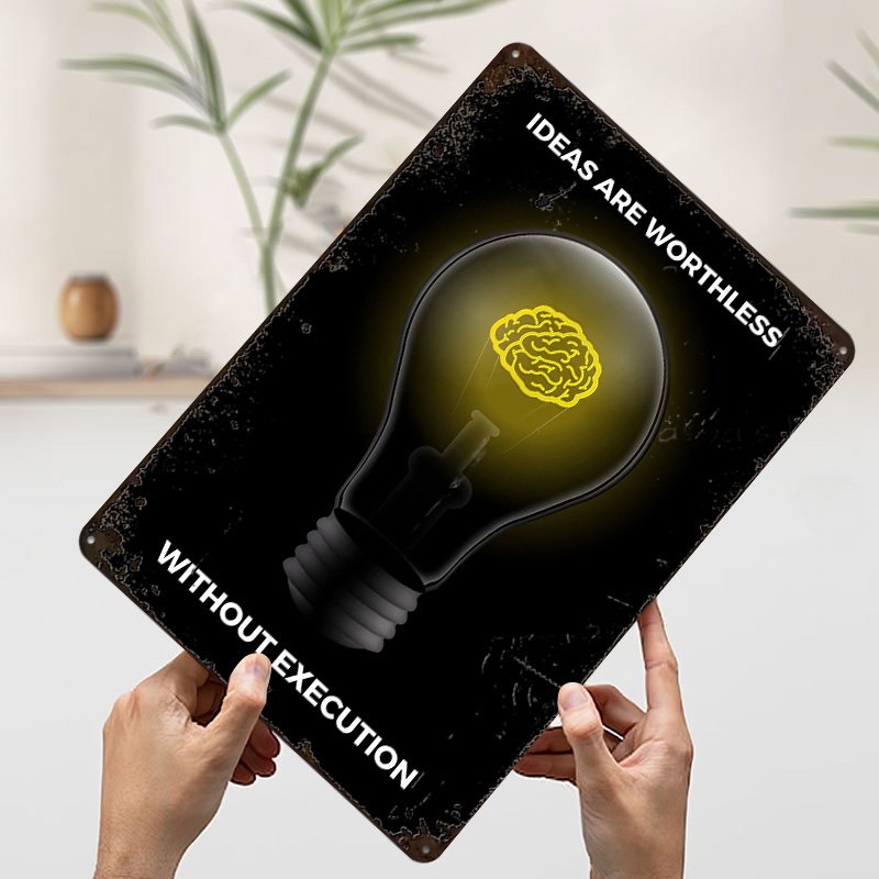 Ideas Tinplate Poster Custom W - Retro Gaming Ideas incelemesi ve fiyatı