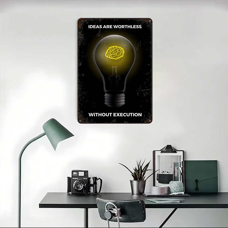 Ideas Tinplate Poster Custom W - Retro Gaming Ideas incelemesi ve fiyatı