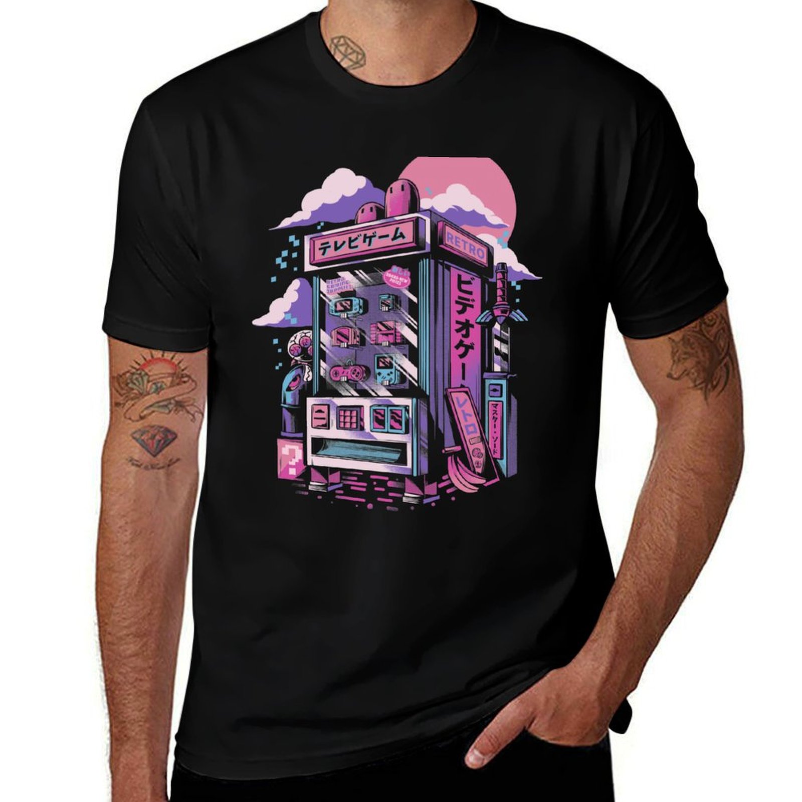 Retro gaming machine T-Shirt F - Retro Gaming Festival incelemesi ve fiyatı