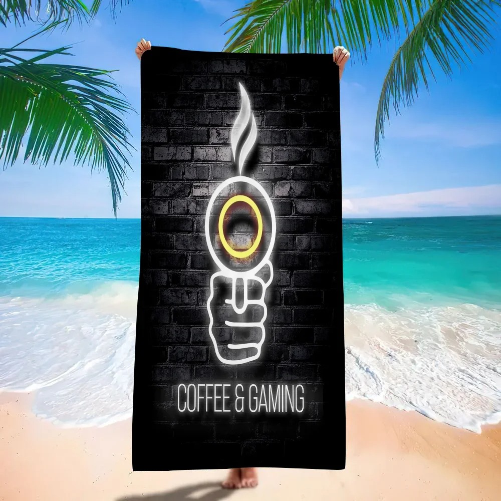 Retro Gaming Neon Beach Towel, - Background Retro Gaming incelemesi ve fiyatı