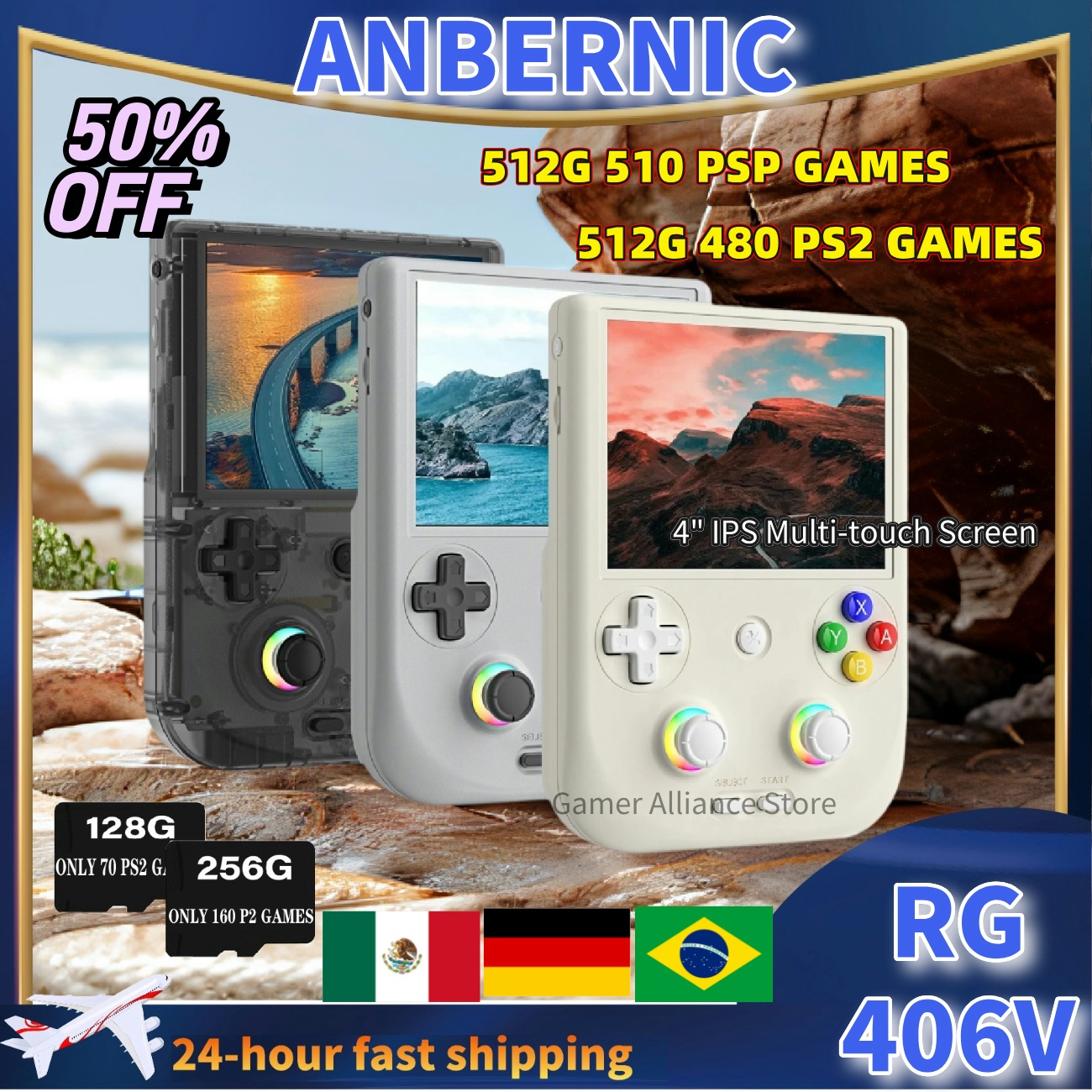 ANBERNIC RG406V RG 406V Retro  - Retro Gaming Mobile incelemesi ve fiyatı
