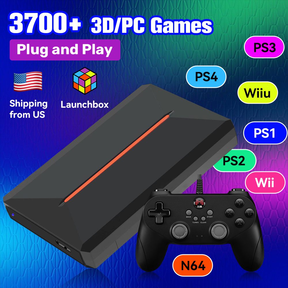 Launchbox OS 500GB Portable Ga - Retro Gaming Devices incelemesi ve fiyatı