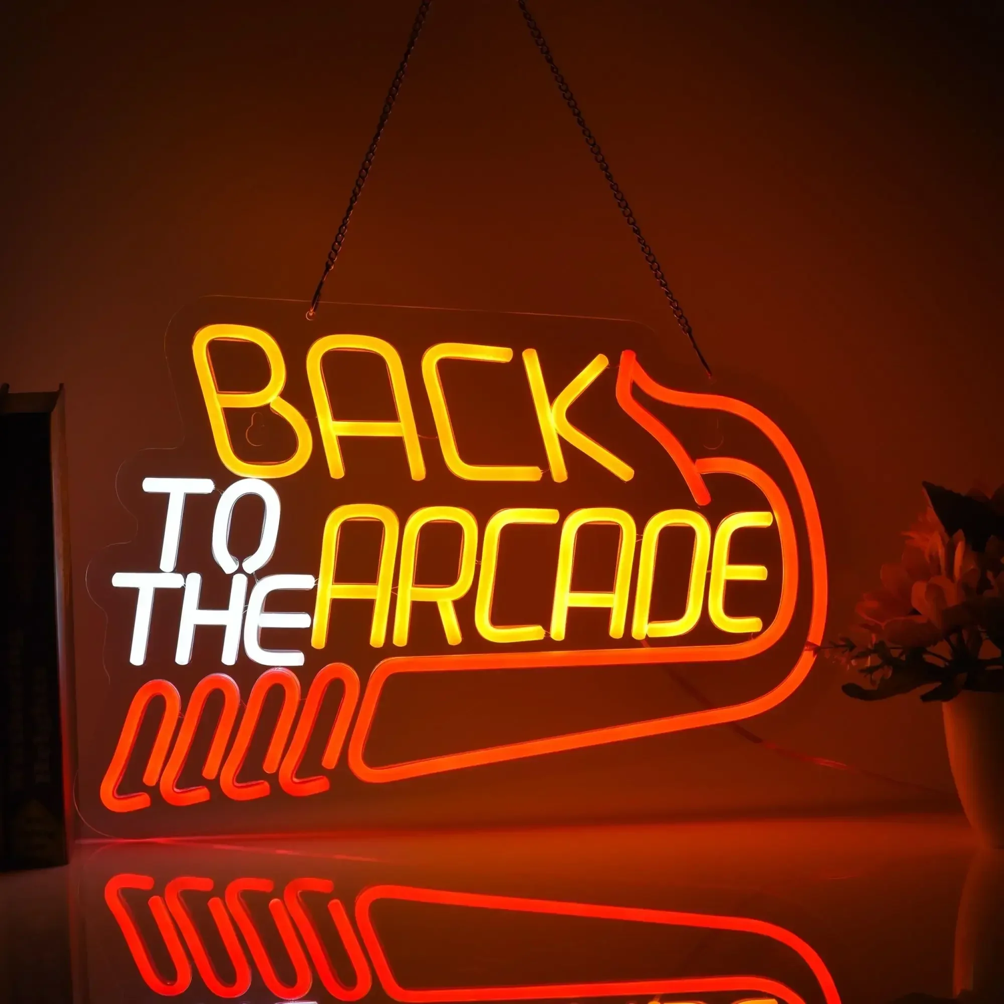 Back to The Arcade Neon Sign R - Retro Gaming Ideas incelemesi ve fiyatı
