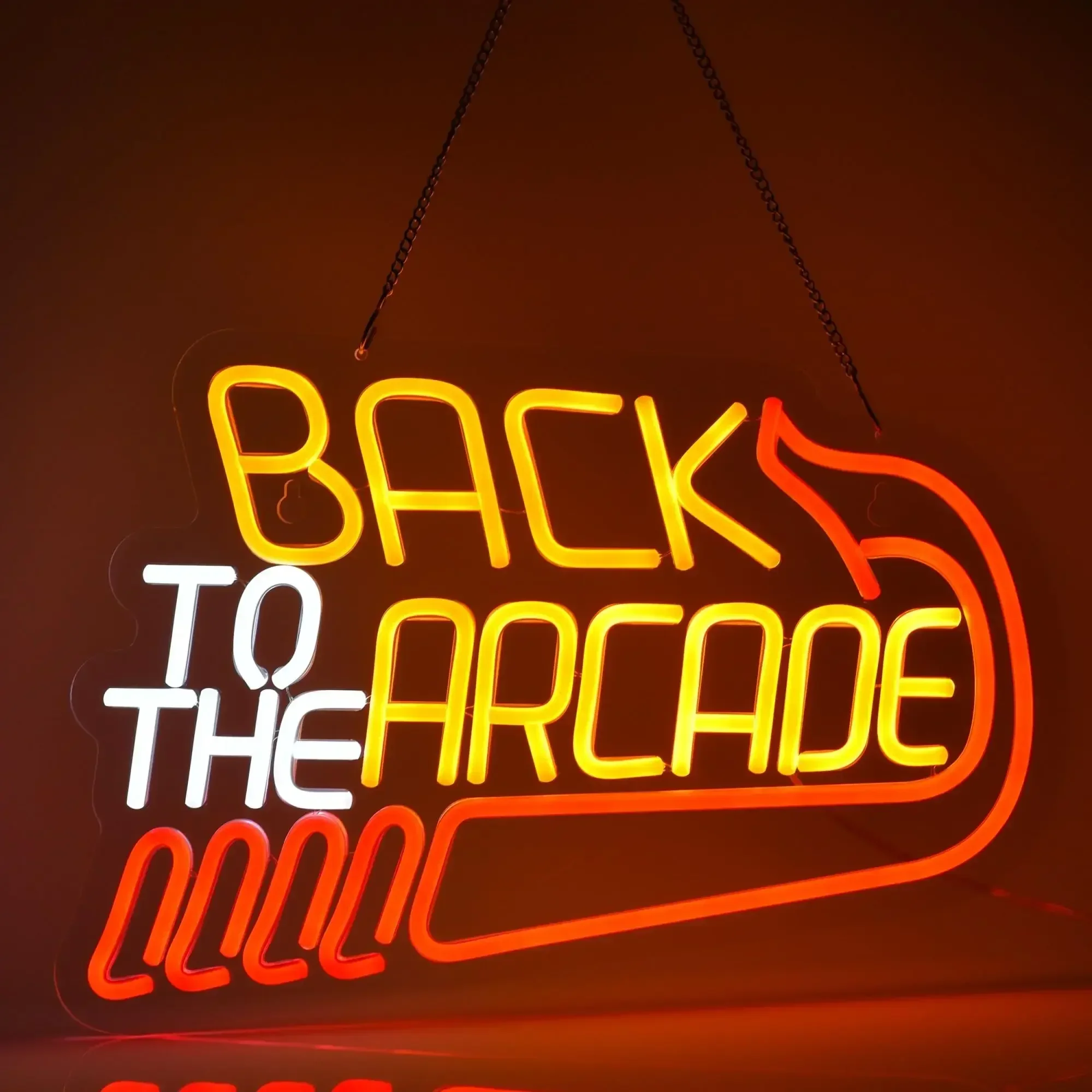 Back to The Arcade Neon Sign R - Retro Gaming Ideas incelemesi ve fiyatı