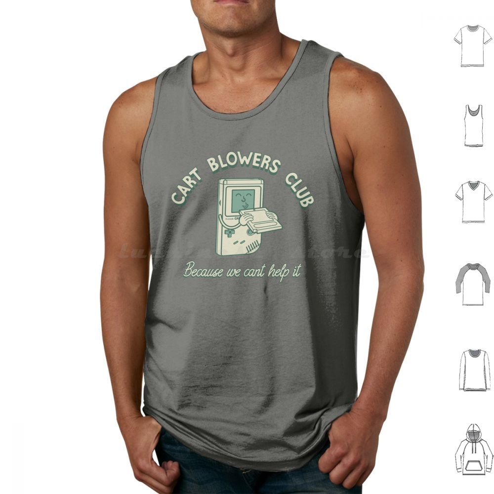 Cart Blowers Club Tank Tops Ve - Retro Gaming Gamestop incelemesi ve fiyatı